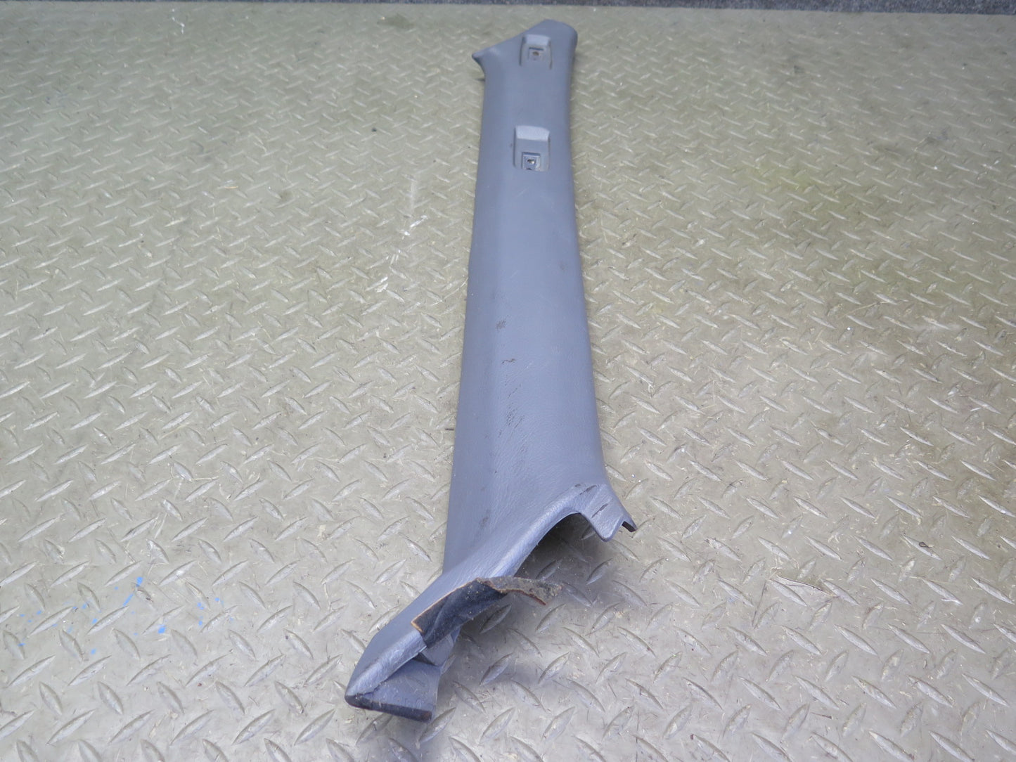 86-92 Toyota Supra MA70L Set of 2 Front Interior A Pillar Trim Panel Gray OEM
