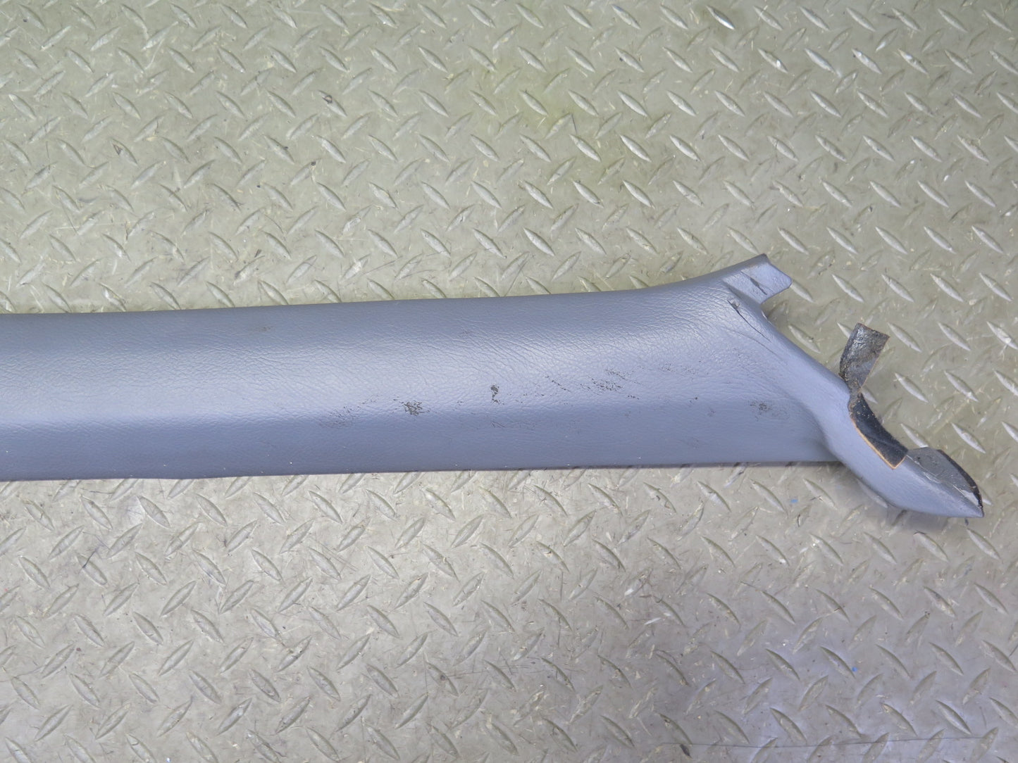 86-92 Toyota Supra MA70L Set of 2 Front Interior A Pillar Trim Panel Gray OEM