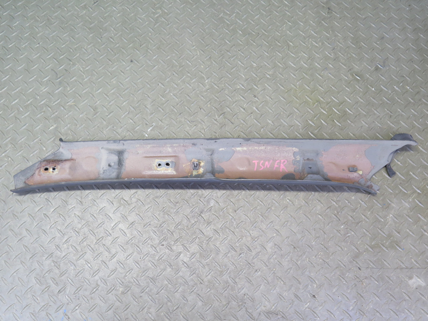 86-92 Toyota Supra MA70L Set of 2 Front Interior A Pillar Trim Panel Gray OEM