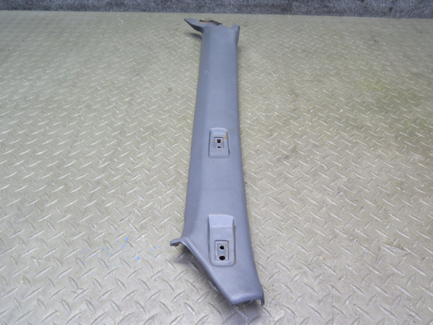 86-92 Toyota Supra MA70L Set of 2 Front Interior A Pillar Trim Panel Gray OEM