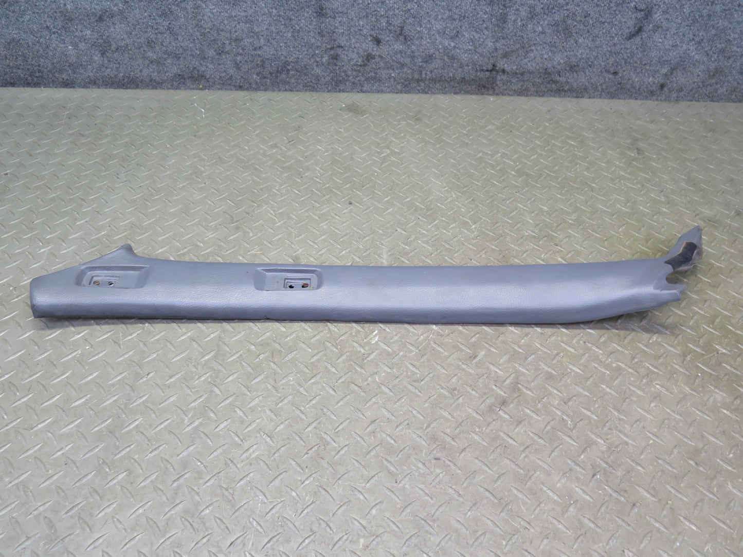 86-92 Toyota Supra MA70L Set of 2 Front Interior A Pillar Trim Panel Gray OEM
