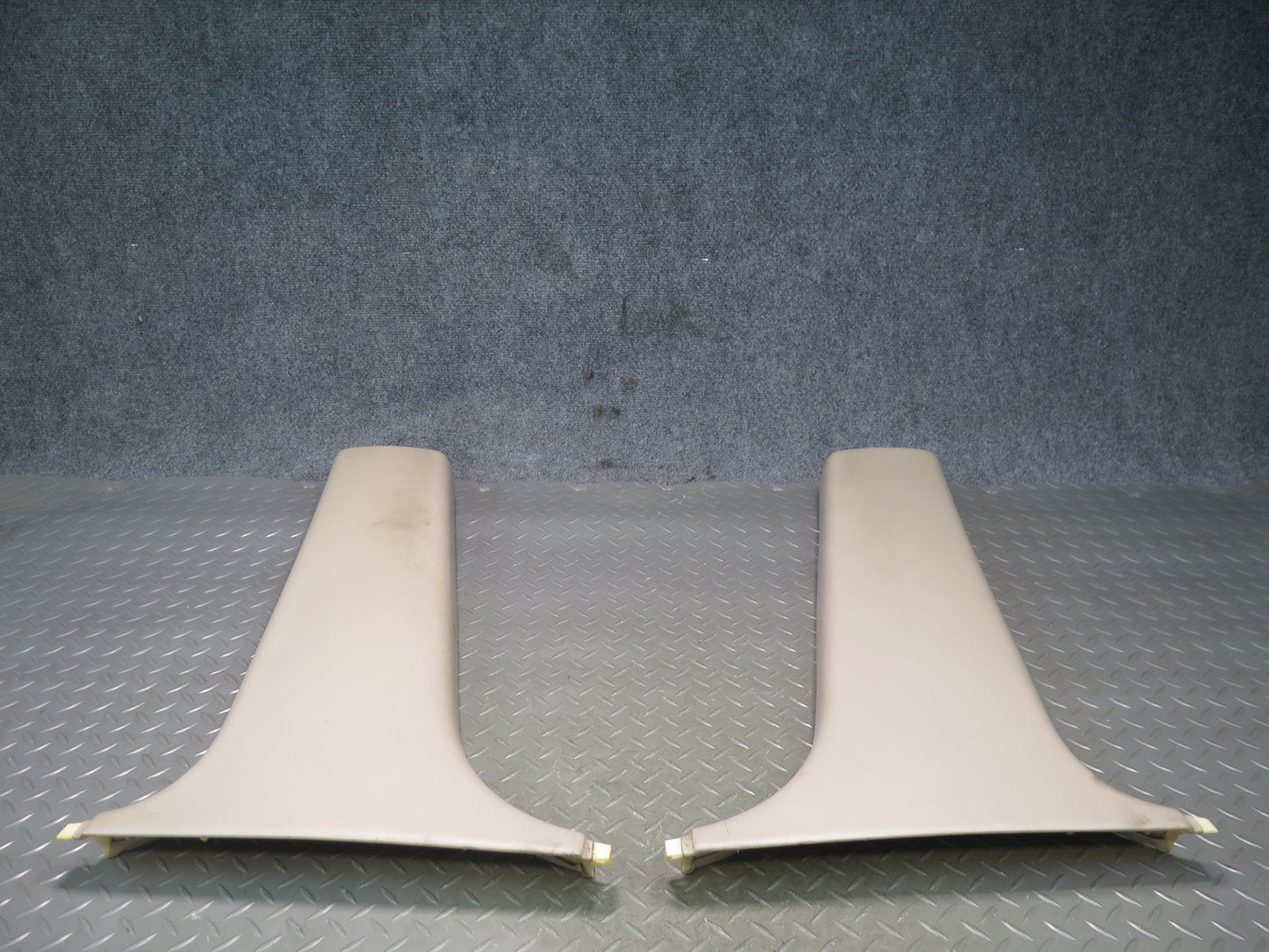 95-00 Lexus UCF20L LS400 Set of 2 Interior Lower B Pillar Trim Cover Panel OEM