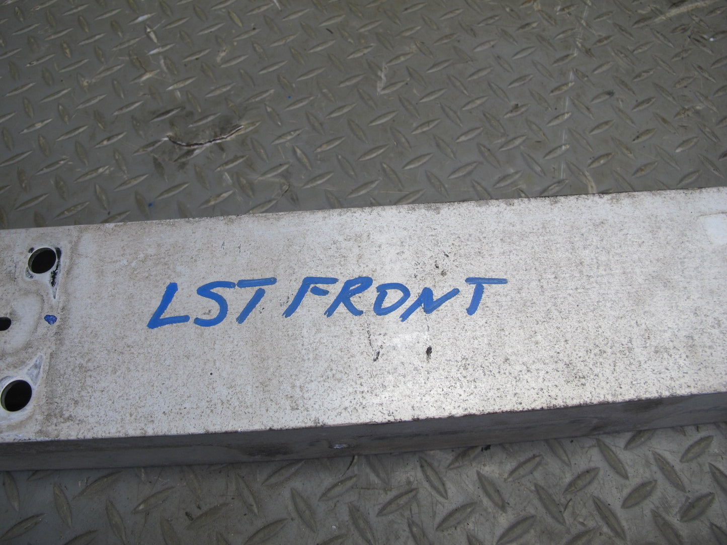 98-00 Lexus UCF20L LS400 Front Bumper Impact Reinforcement Bar White OEM