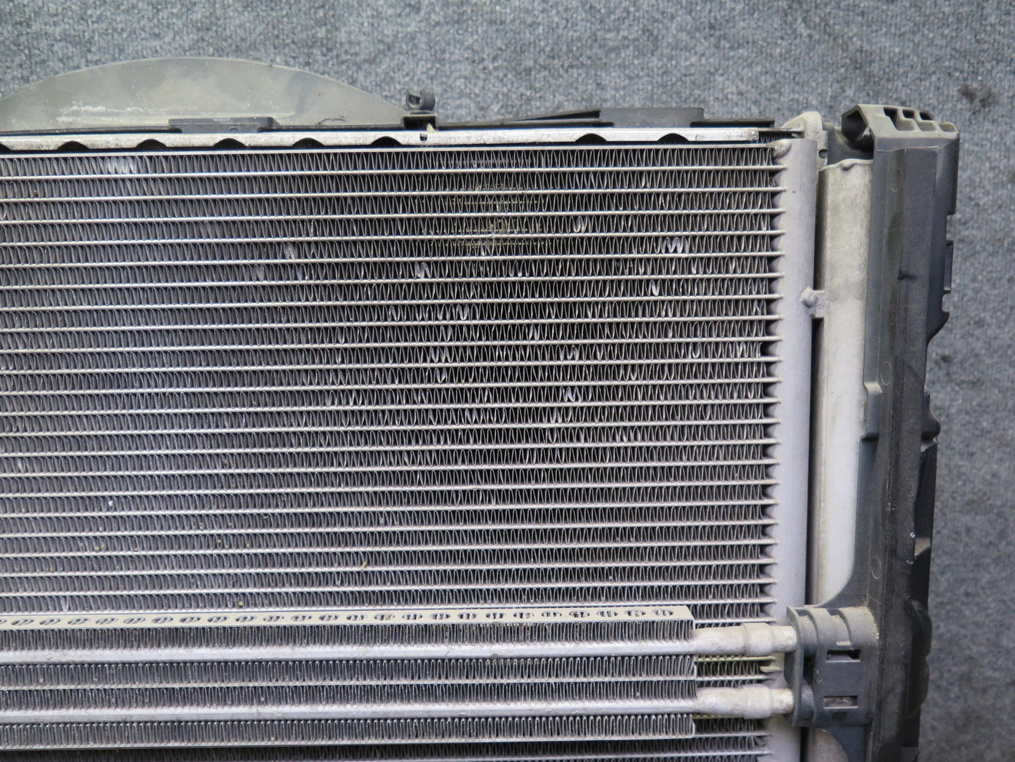 07-13 BMW E90 E93 335i N55 M/T Engine Radiator A/C Condenser Oil Cooler Fan OEM