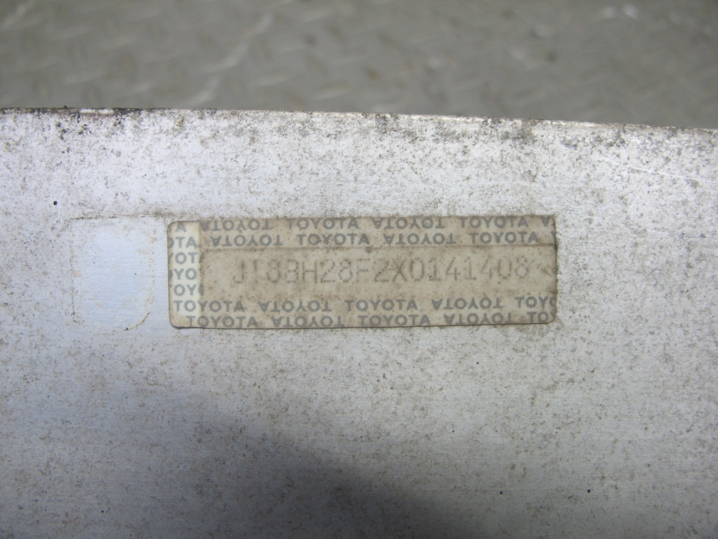98-00 Lexus UCF20L LS400 Front Bumper Impact Reinforcement Bar White OEM