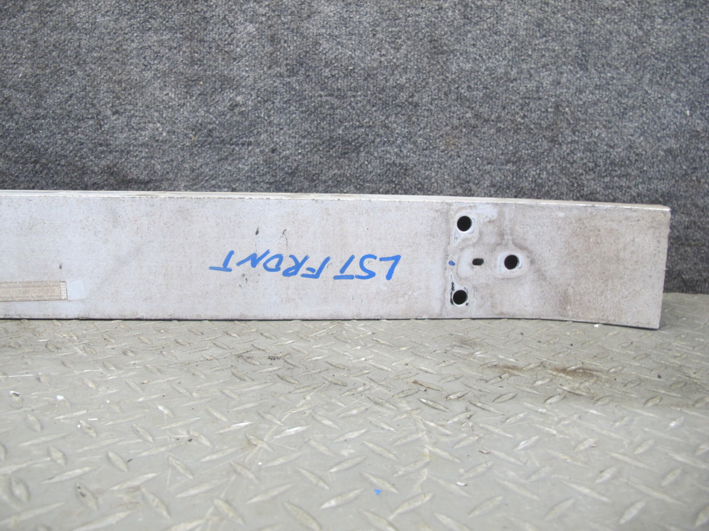 98-00 Lexus UCF20L LS400 Front Bumper Impact Reinforcement Bar White OEM