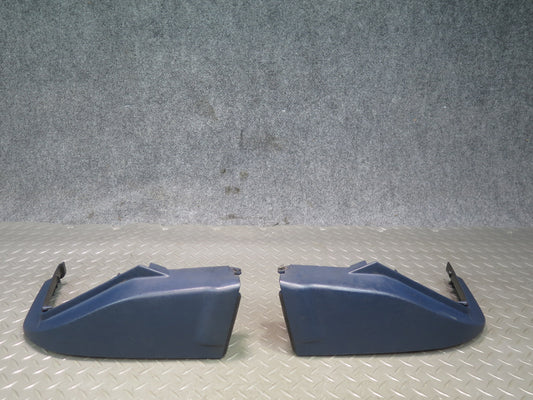 85-89 Toyota MR2 AW15 Dash Instrument Cluster Side Trim Cover Panel Set Blue OEM