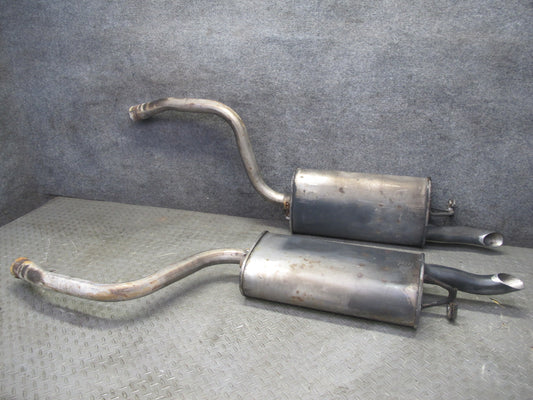 98-00 Lexus UCF20L LS400 Set of 2 Rear Left & Right Exhaust Muffler OEM