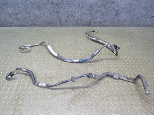 08-10 Porsche Cayenne 957 4.8L Power Steering Hose Pipe Line Set of 2