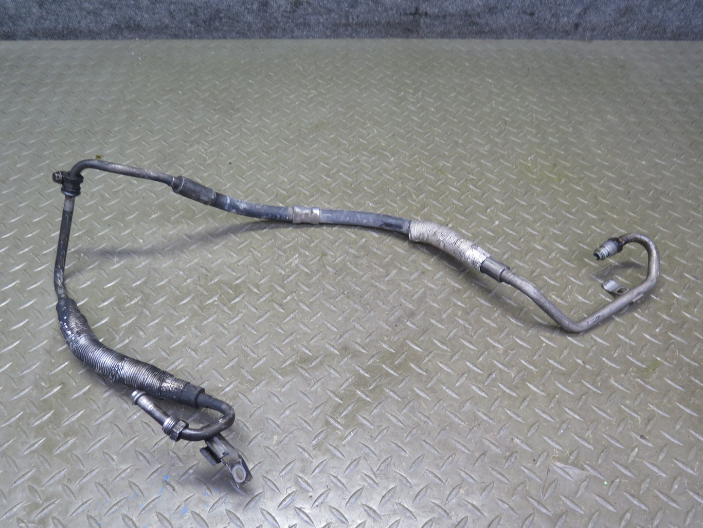 08-10 Porsche Cayenne 957 4.8L Power Steering Hose Pipe Line Set of 2