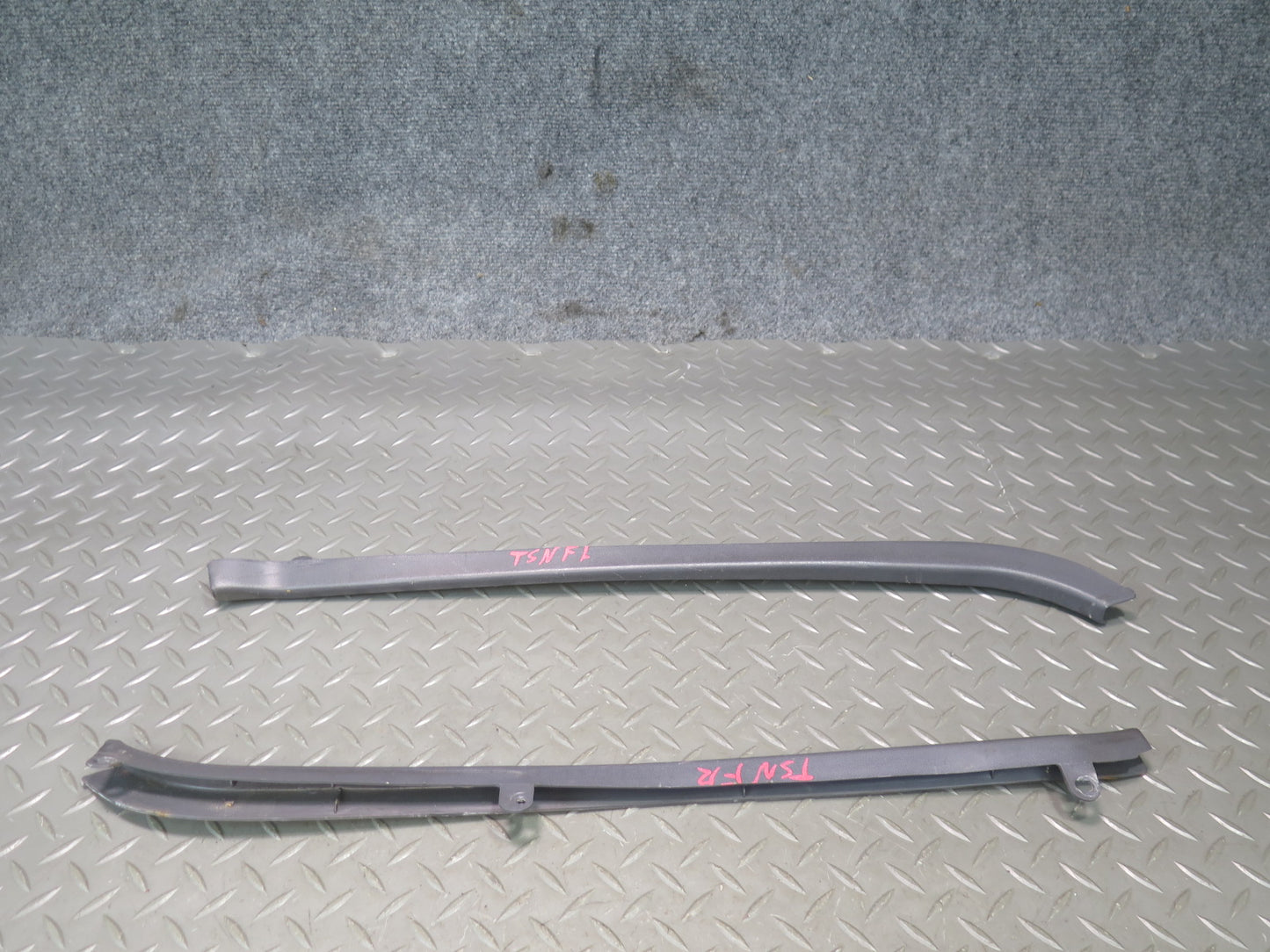 86-92 Toyota Supra MA70L Set of 2 Front Left & Right Door Sill Trim Cover OEM