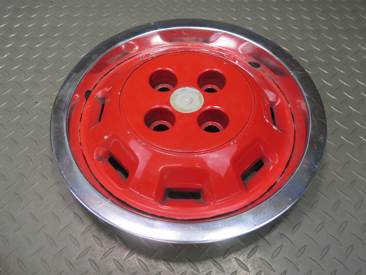 75-82 Triumph TR7 Set of 3 Wheel 13" Hubcap Trim Cover w Bolts OEM