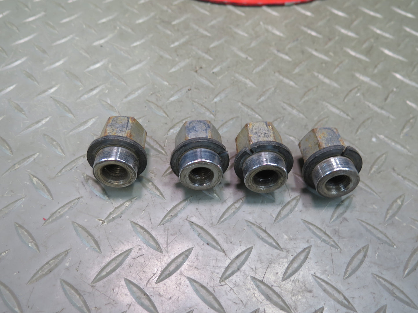 75-82 Triumph TR7 Set of 3 Wheel 13" Hubcap Trim Cover w Bolts OEM