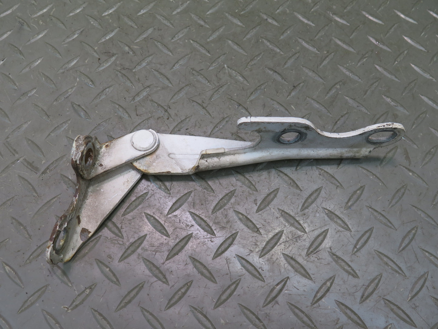 86-92 Toyota Supra MA70L Set of 2 Front Left & Right Hood Hinge White OEM
