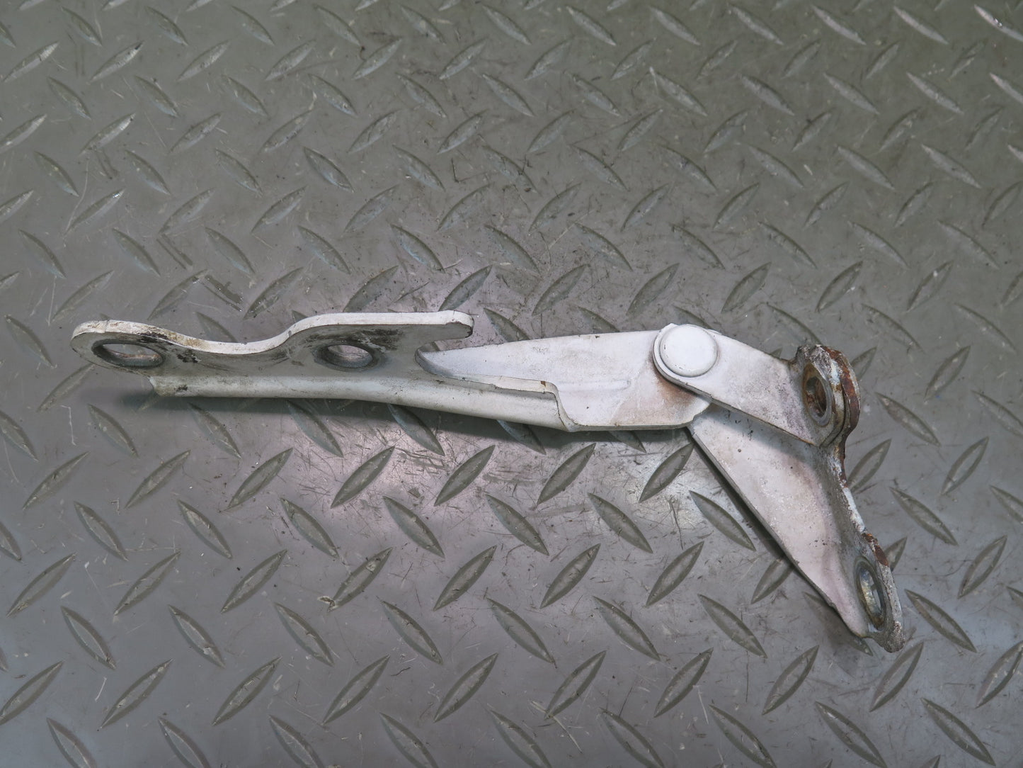 86-92 Toyota Supra MA70L Set of 2 Front Left & Right Hood Hinge White OEM