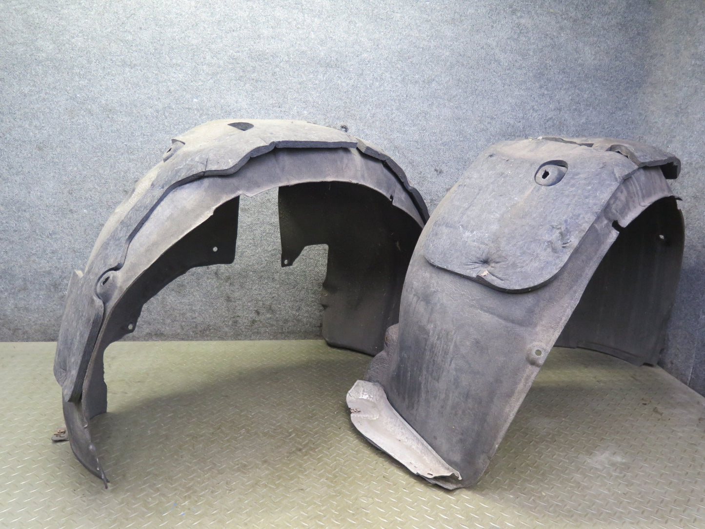 2010-2013 Porsche Panamera 970 Rear Fender Liner Splash Shield Guard Set of 2