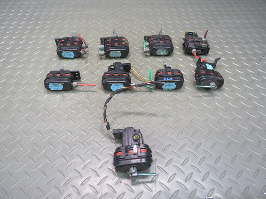 94-02 Mercedes R129 Sl-class Set of 9 A/C Heater Flap Door Actuator Motor OEM