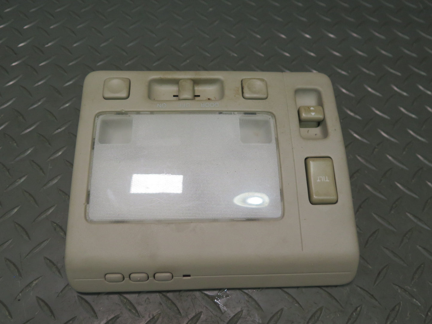 98-00 Lexus UCF20L LS400 Front & Rear Overhead Interior Light Lamp Set Ivory OEM