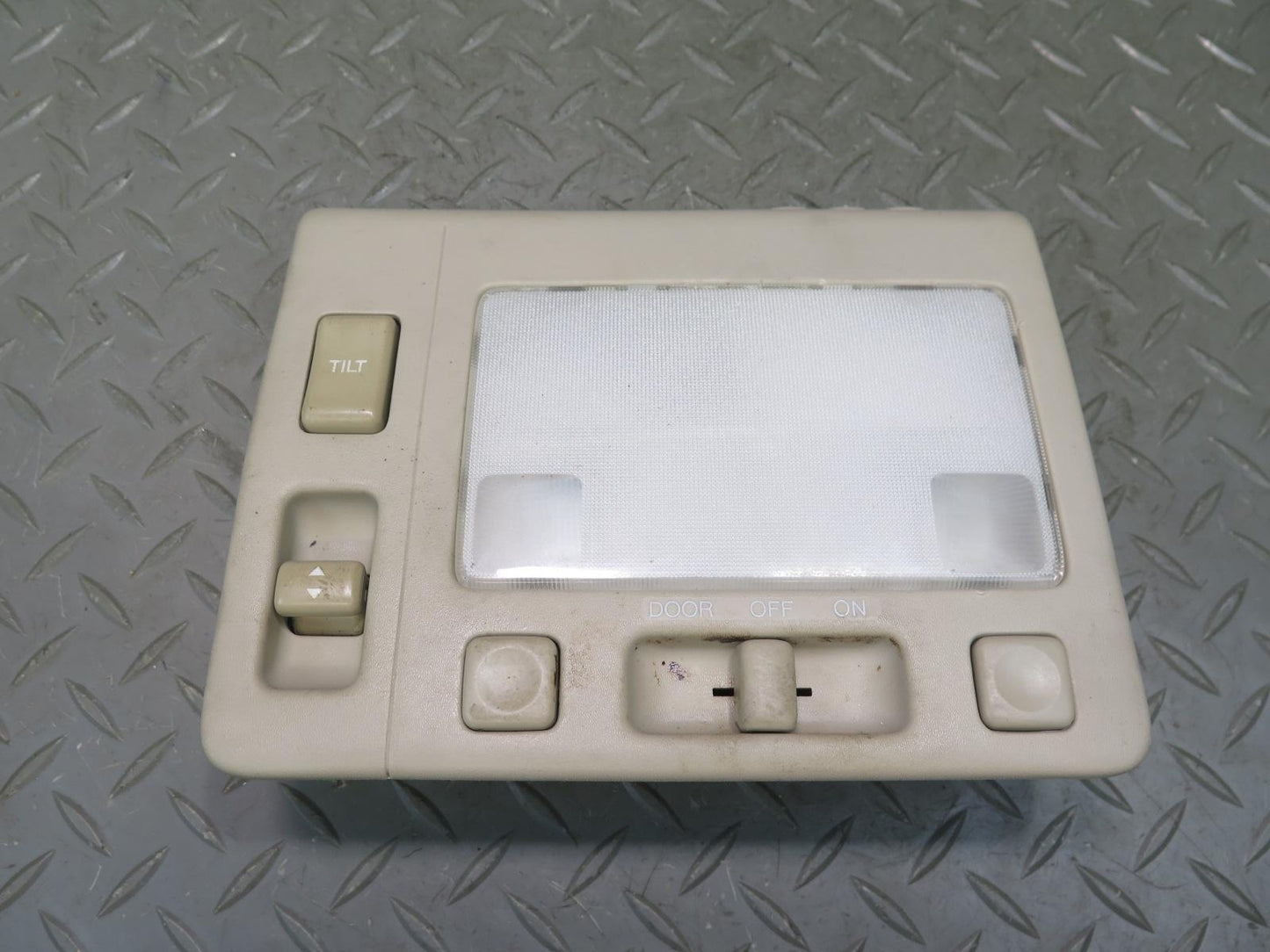 98-00 Lexus UCF20L LS400 Front & Rear Overhead Interior Light Lamp Set Ivory OEM