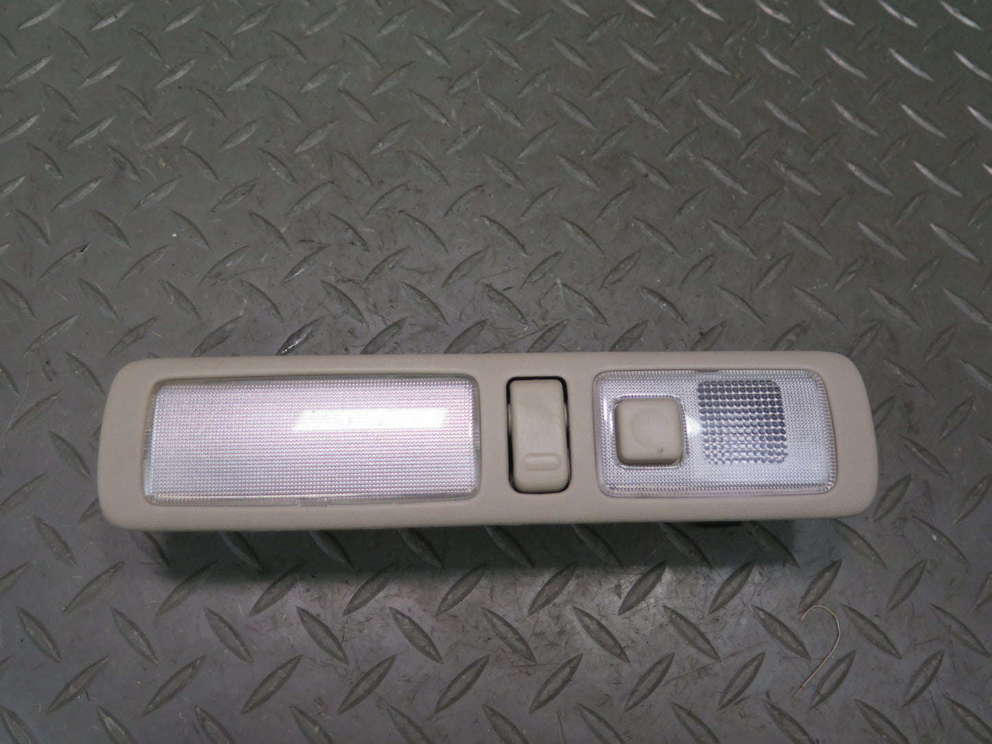 98-00 Lexus UCF20L LS400 Front & Rear Overhead Interior Light Lamp Set Ivory OEM