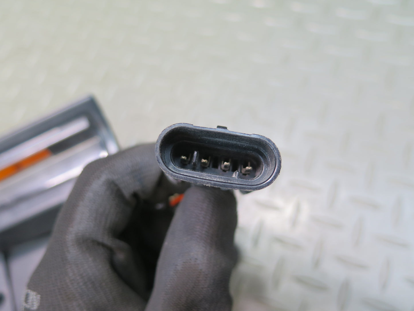 90-91 Chevrolet Corvette C4 Right Door Handle Trim Bezel Switch OEM