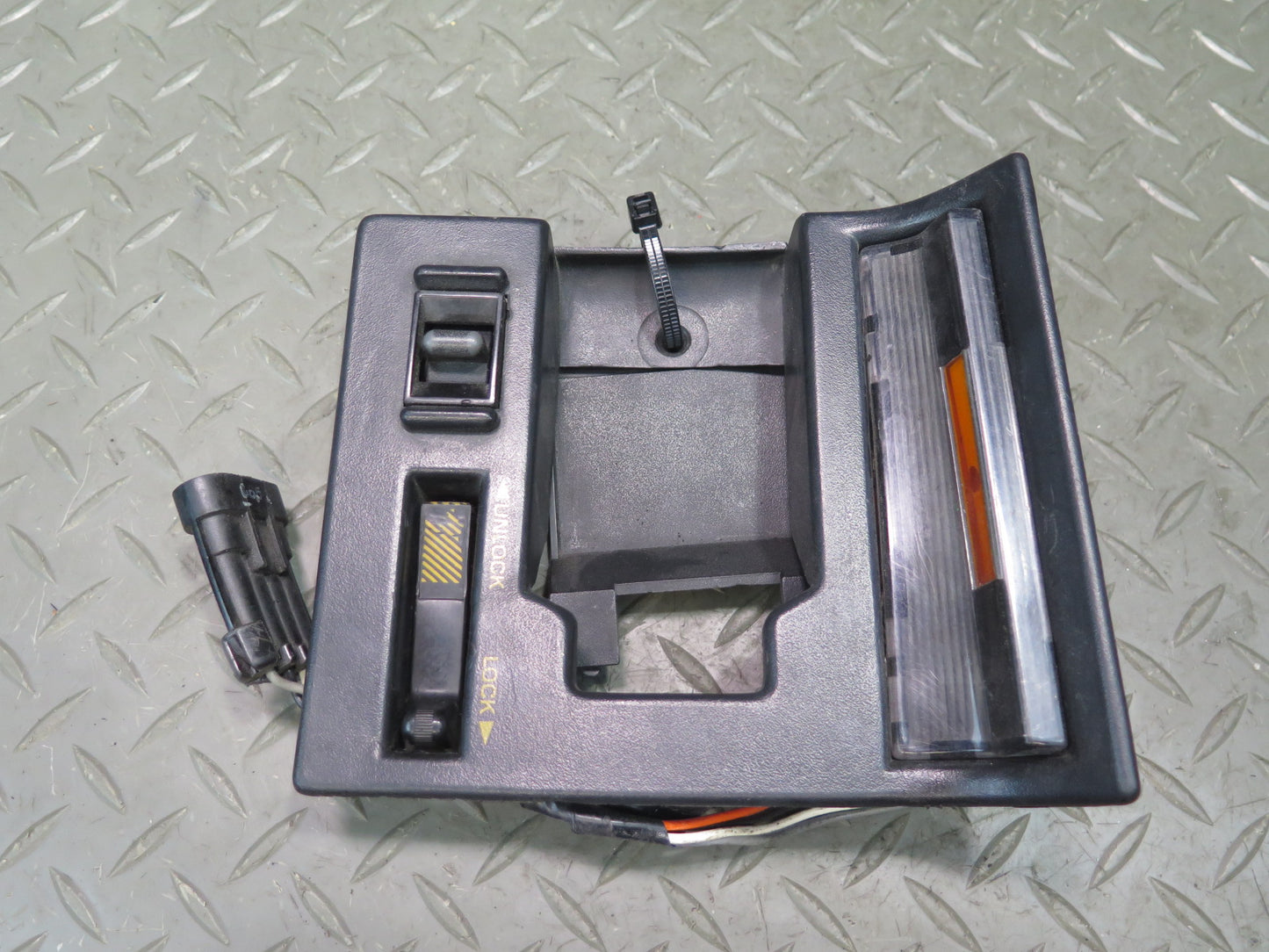 90-91 Chevrolet Corvette C4 Right Door Handle Trim Bezel Switch OEM