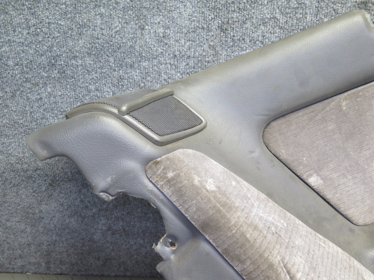 86-92 Toyota Supra MK3 Set of 2 Rear Quarter Interior Trim Cover Panel Gray OEM