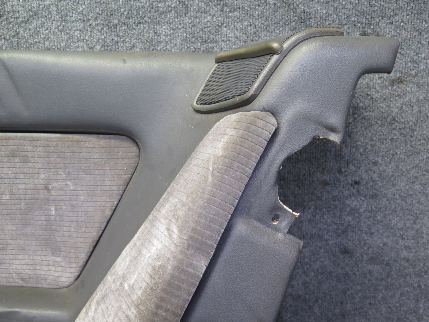 86-92 Toyota Supra MK3 Set of 2 Rear Quarter Interior Trim Cover Panel Gray OEM