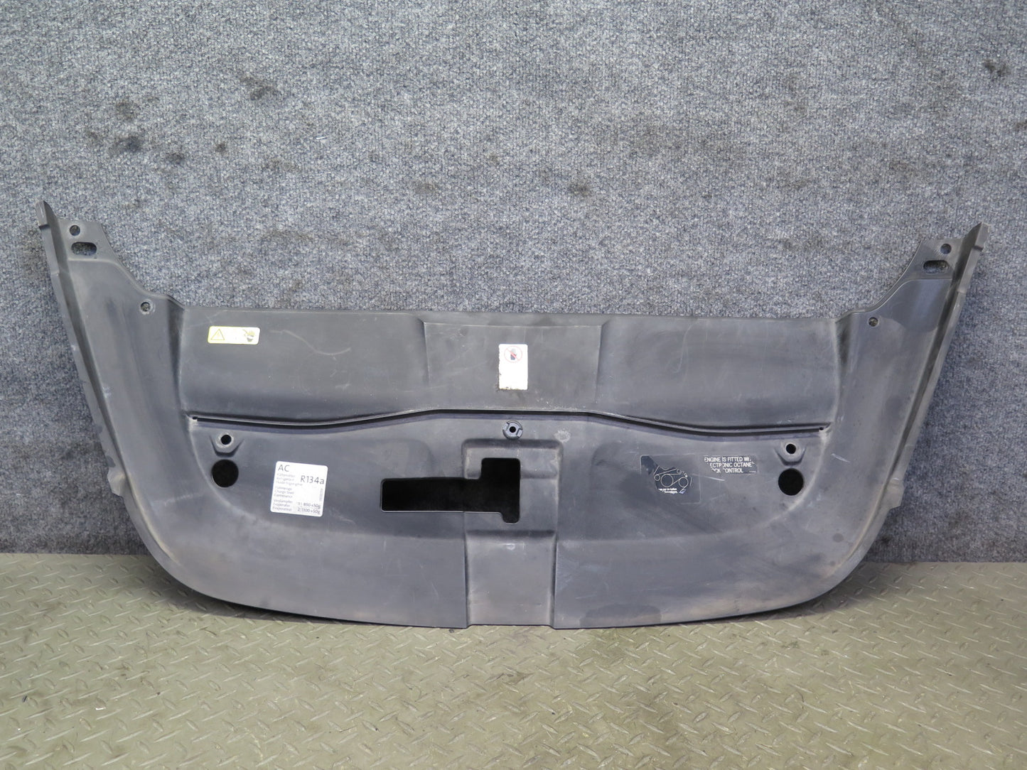 2011-2014 Porsche Cayenne 958 Center Under Hood Engine Bay Cover Trim Panel