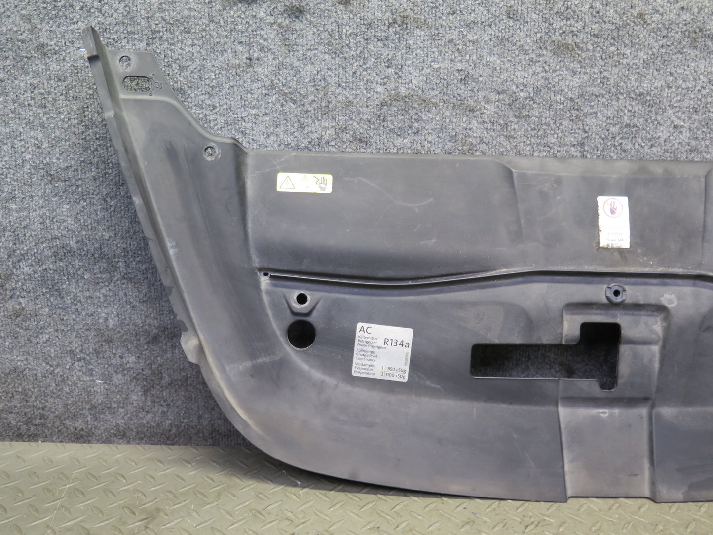 2011-2014 Porsche Cayenne 958 Center Under Hood Engine Bay Cover Trim Panel