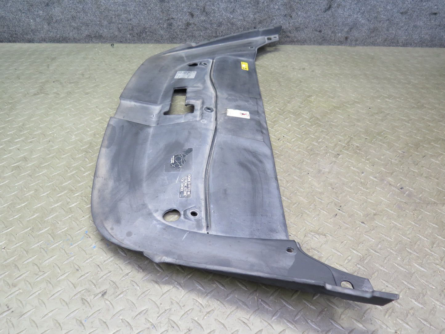 2011-2014 Porsche Cayenne 958 Center Under Hood Engine Bay Cover Trim Panel