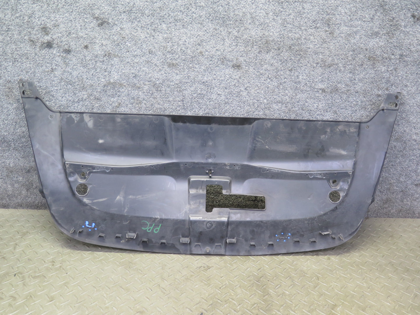 2011-2014 Porsche Cayenne 958 Center Under Hood Engine Bay Cover Trim Panel
