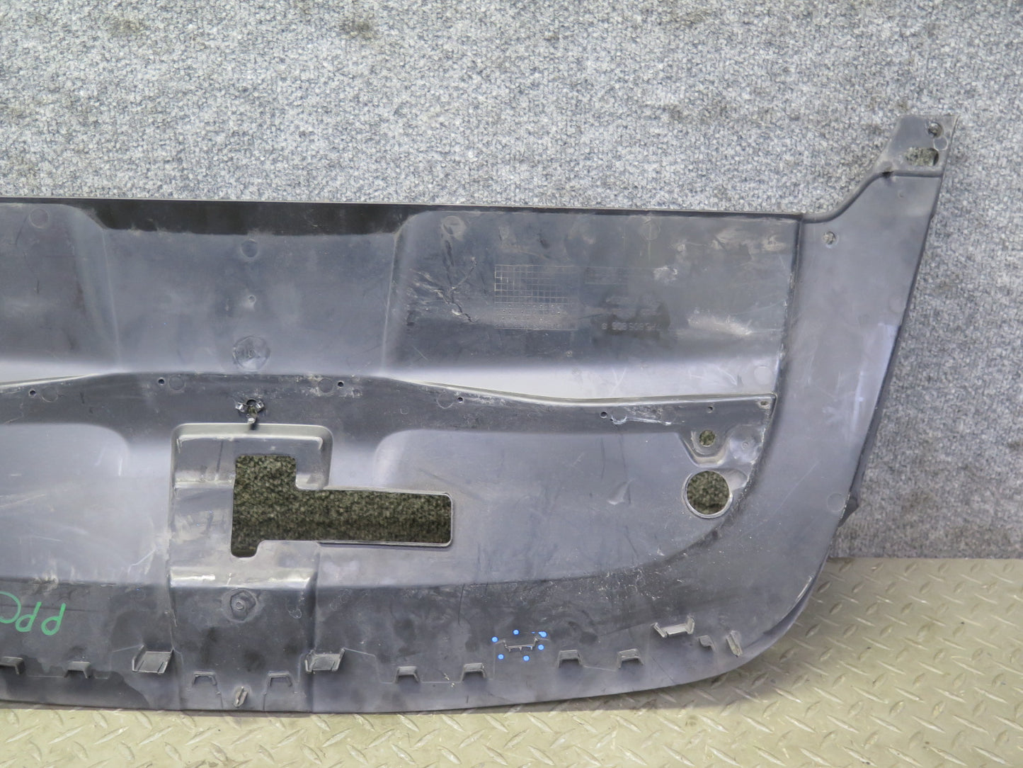 2011-2014 Porsche Cayenne 958 Center Under Hood Engine Bay Cover Trim Panel