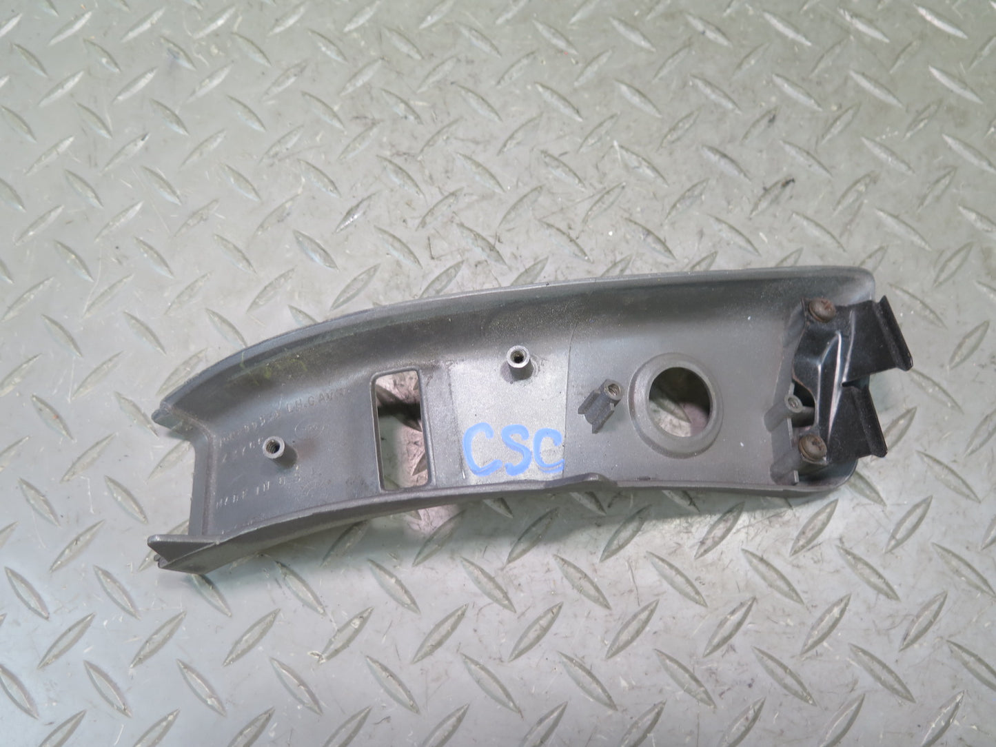 90-91  Chevrolet Corvette C4 Left Door Switch Trim Bezel Cover Panel Black OEM