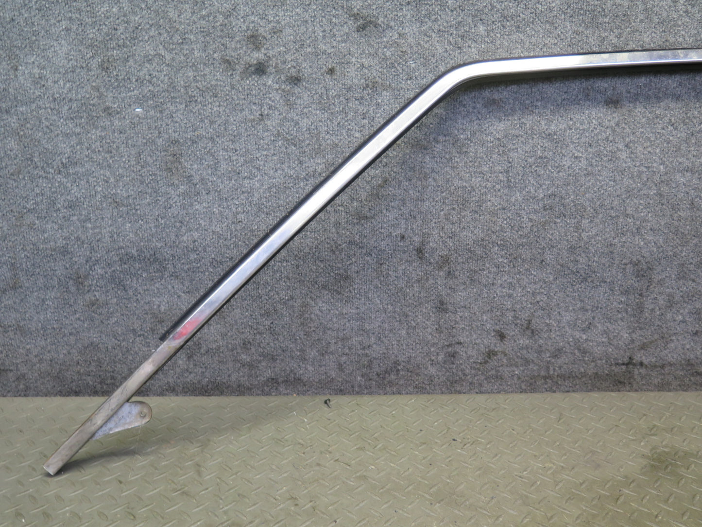 77-78 Datsun S30 280Z 2+2 Left & Right Door Window Chrome Trim Strip Molding Set