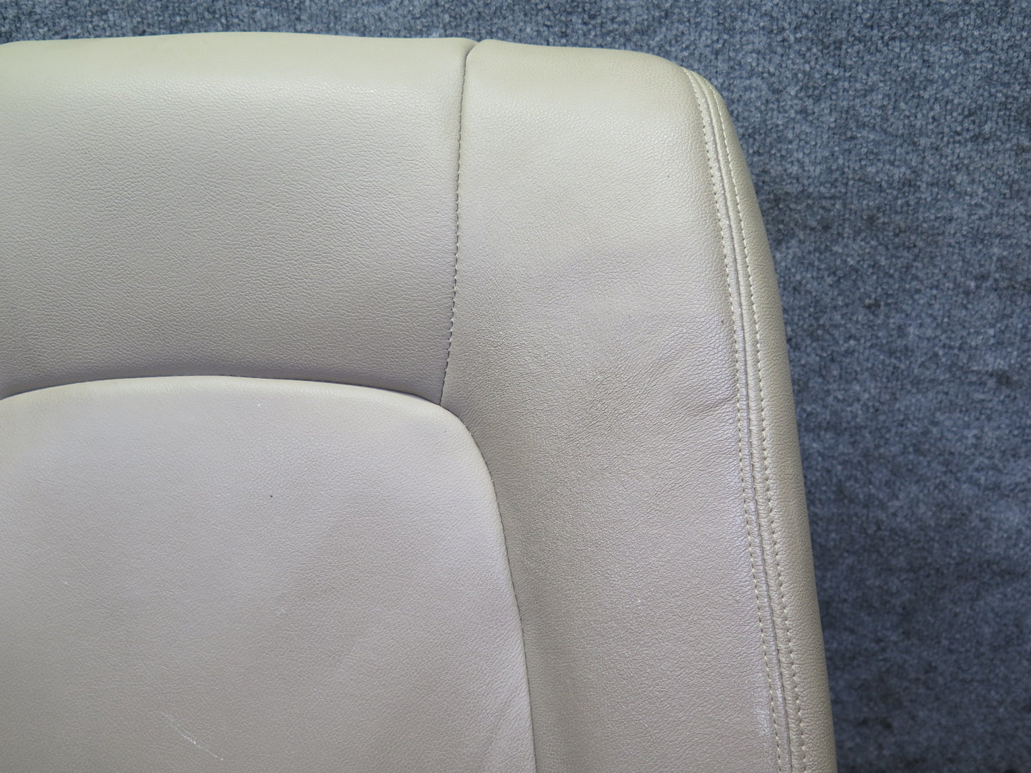 98-00 Lexus UCF20L LS400 Front Right Seat Upper Leather Cushion Ivory OEM