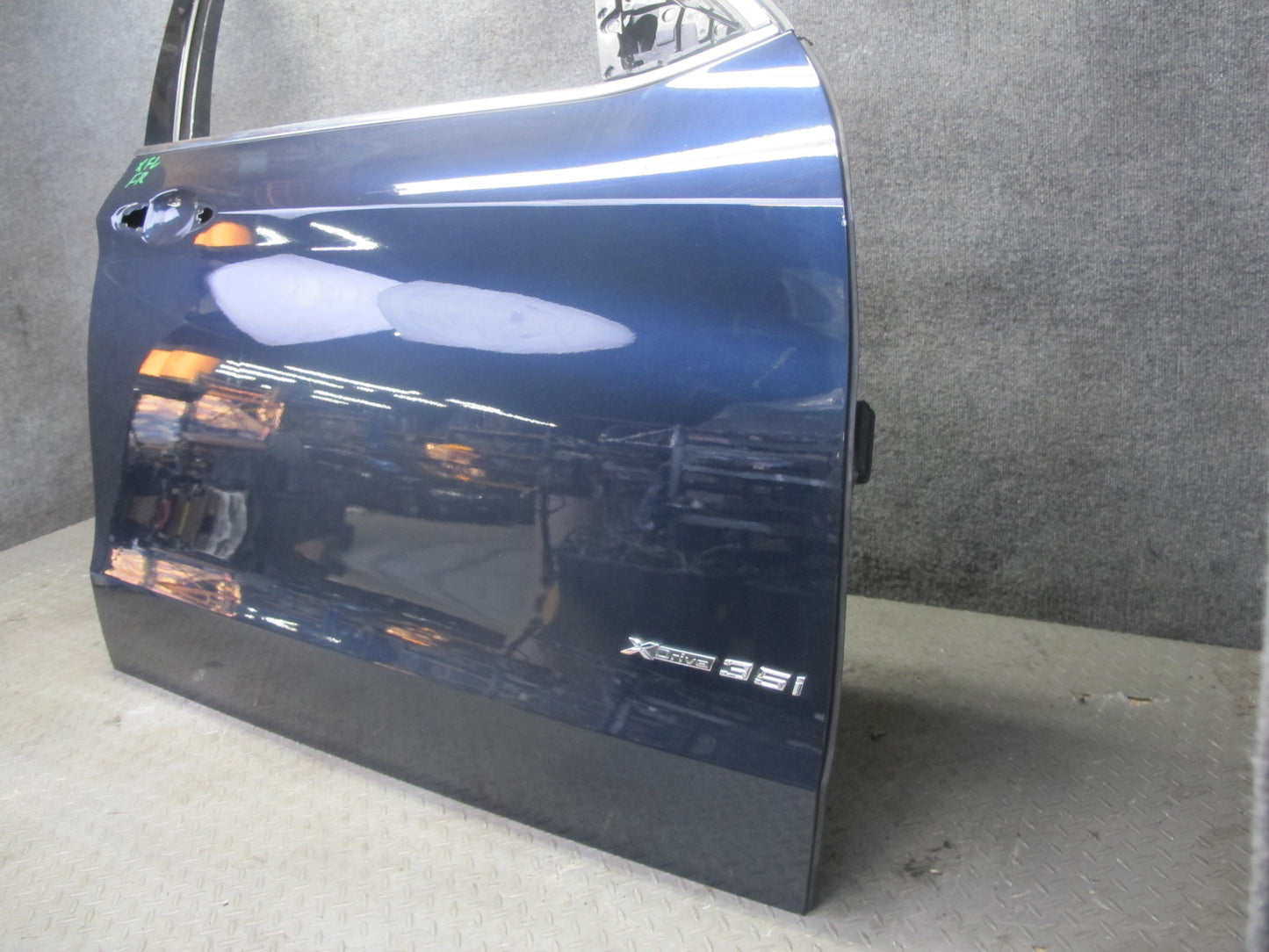 2014-2018 BMW F15 X5 Front Right Door Shell Panel Imperial Blue