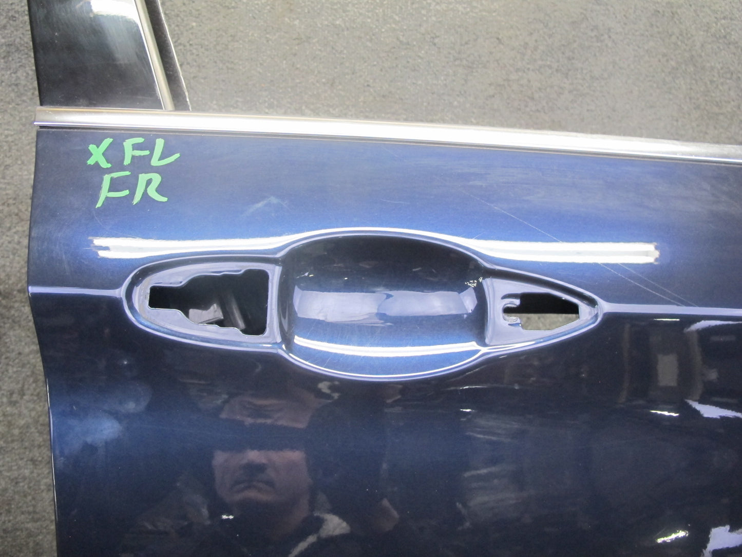 2014-2018 BMW F15 X5 Front Right Door Shell Panel Imperial Blue