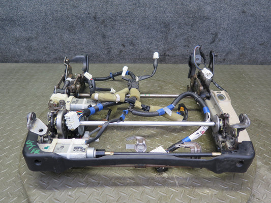 97-00 Lexus LS400 Front Right Seat Lower Frame Track Rail w Motor & Wire OEM