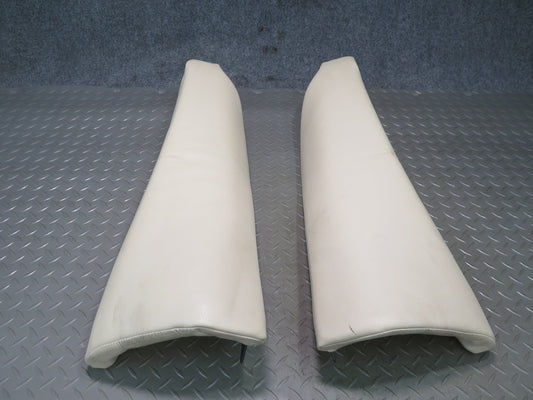 2014-2018 BMW F15 X5 Rear Second 2ND ROW Seat Leather Bolster Set of 2