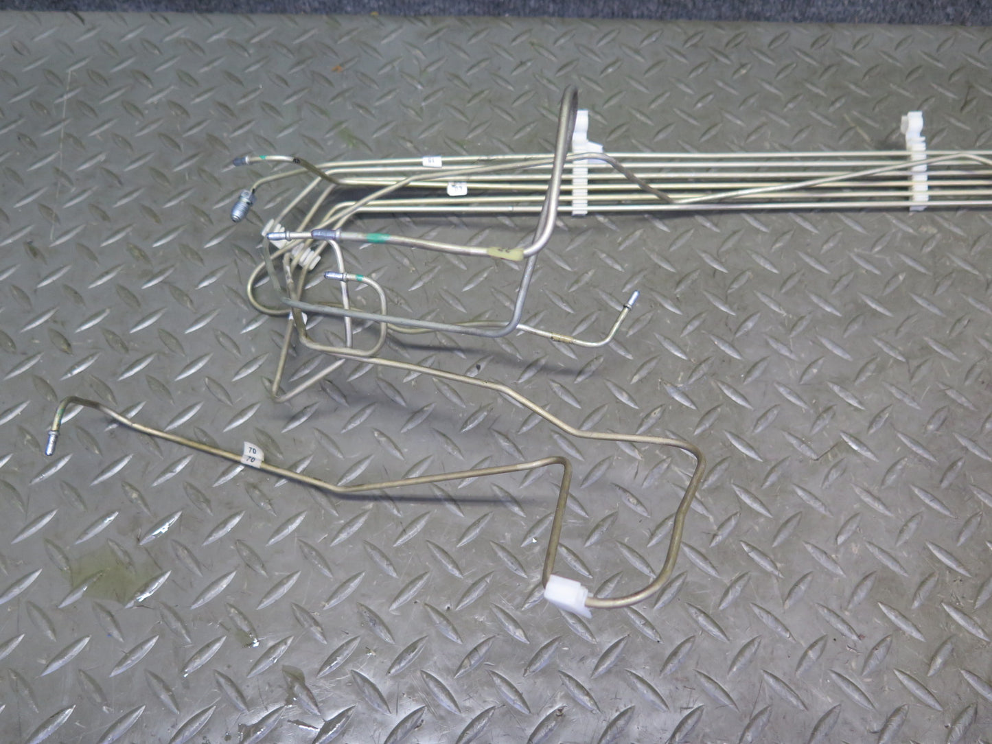 96-02 Mercedes R129 Sl-class Convertible TOP Roof Hydraulic Line Cable Set OEM