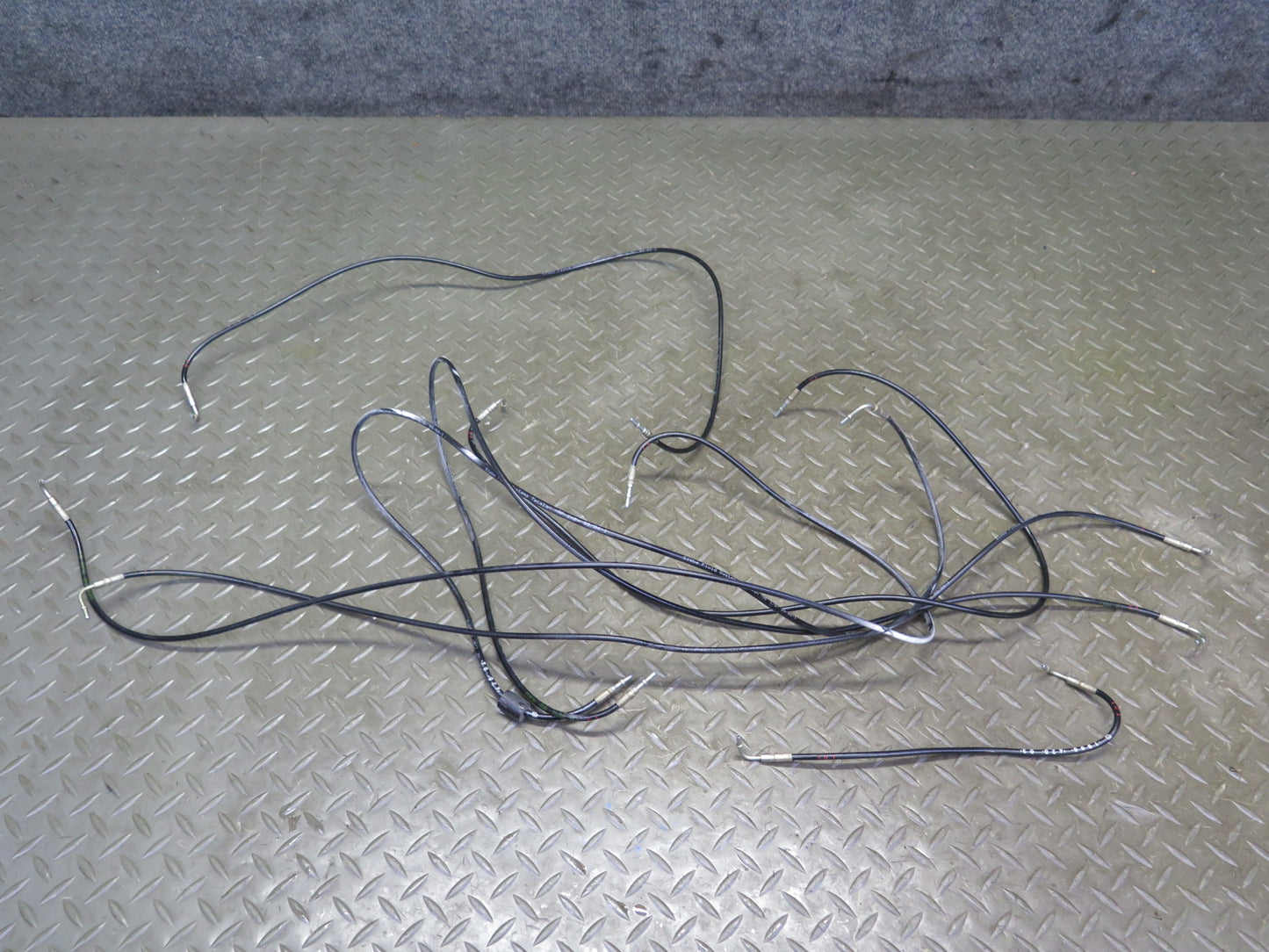 96-02 Mercedes R129 Sl-class Convertible TOP Roof Hydraulic Line Cable Set OEM