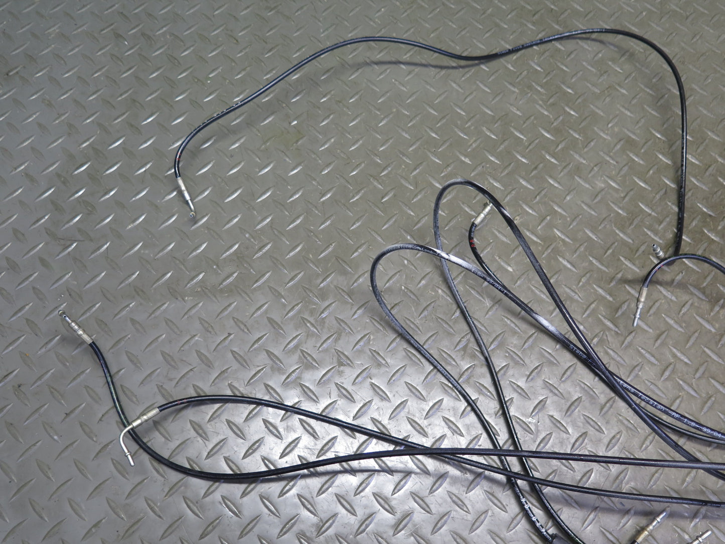 96-02 Mercedes R129 Sl-class Convertible TOP Roof Hydraulic Line Cable Set OEM