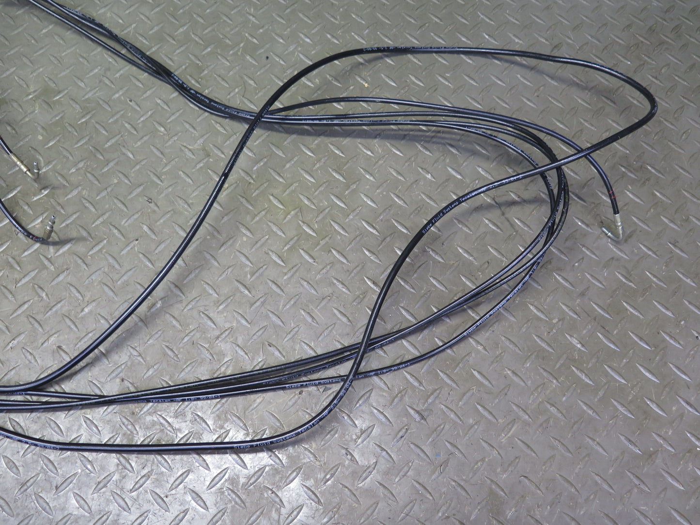 96-02 Mercedes R129 Sl-class Convertible TOP Roof Hydraulic Line Cable Set OEM