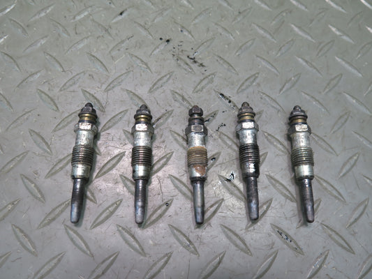 81-85 Mercedes W123 300D Set of 5 Diesel Glow Plug OEM