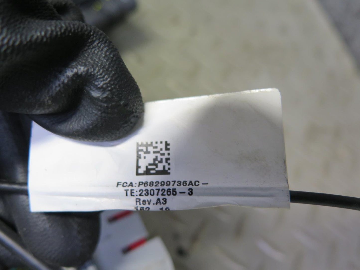 2018 Jeep Wrangler JL A/T Dash Instrument Panel Wire Wiring Harness OEM