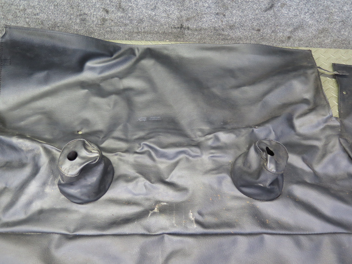 04-09 Nissan Z33 350Z Convertible TOP Roof Leather Compartment Liner Cover OEM