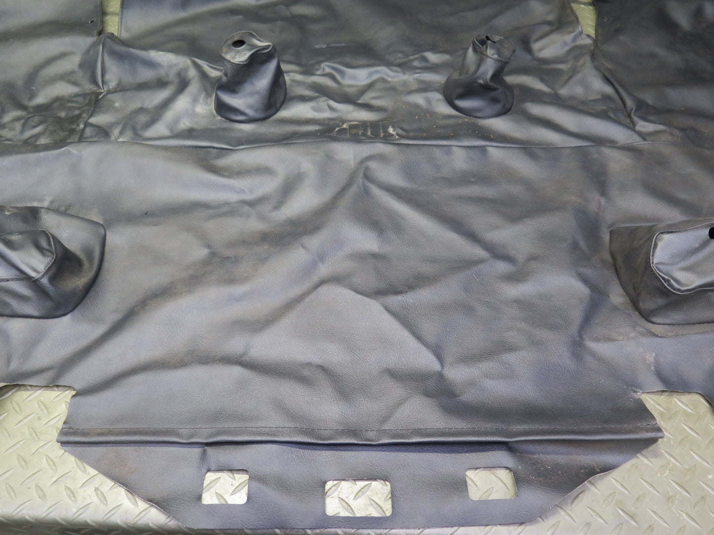04-09 Nissan Z33 350Z Convertible TOP Roof Leather Compartment Liner Cover OEM