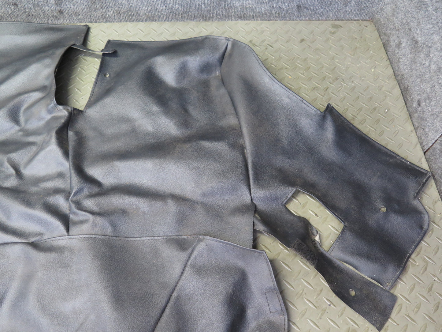 04-09 Nissan Z33 350Z Convertible TOP Roof Leather Compartment Liner Cover OEM