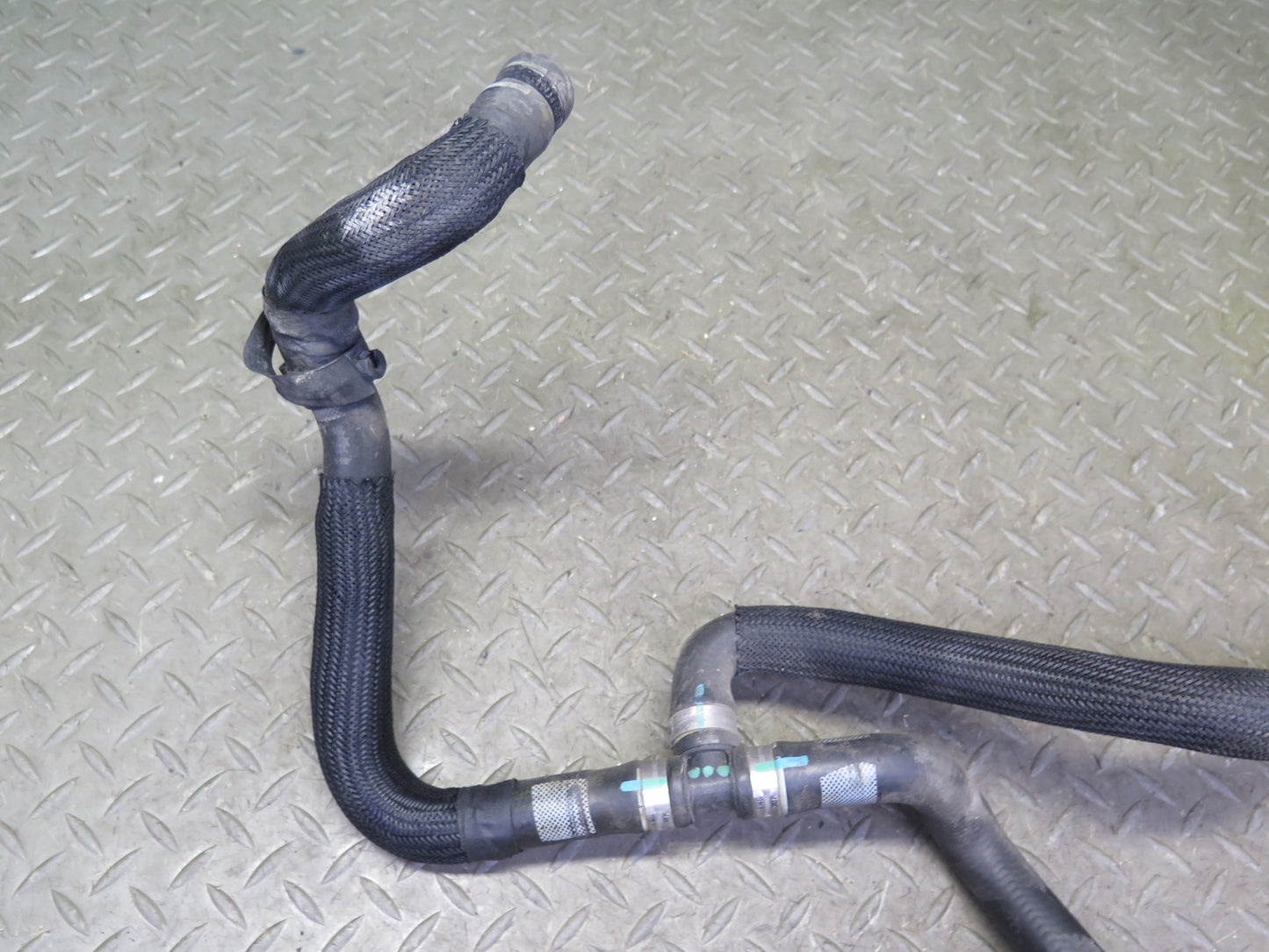 2014-2017 Maserati Ghibli M157 SQ4 3.0L Engine Water Coolant Hose Line Pipe Set
